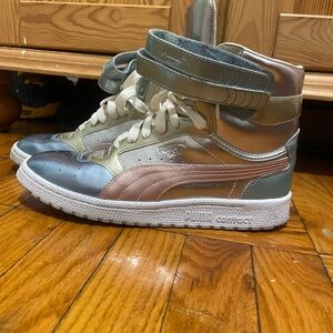 Puma Metallic Multi-Color High-Tops